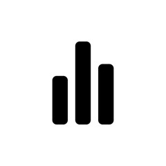 statistical chart icon. One of simple collection icons for websites, web design, mobile app