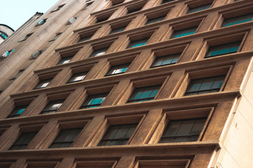 facade of windows