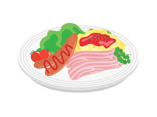 朝食
