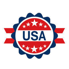 made in USA sign vector