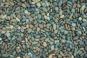 gravel background. stones texture