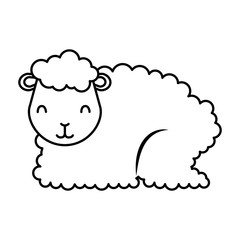 sheep cartoon animal wild life