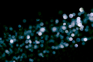 Bokeh background from water