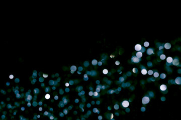 Bokeh background from water