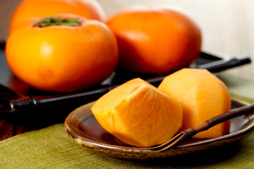 刀根柿　(Japanese persimmon)