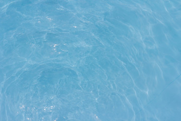 Blue pool water texture reflection background