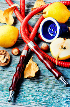 Hookah with aroma pear