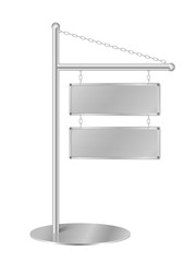 Obraz premium frame of metal on aluminium plate