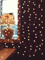 background lights blur