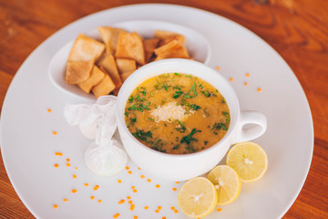 Lentil soup
