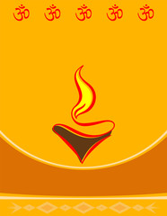 Diwali Greeting, Festival Of Light