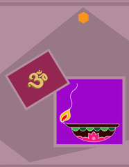 Diwali Greeting, Festival Of Light