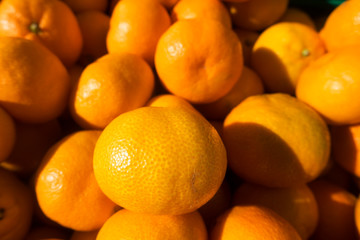 Fresh Organic tangerine Background