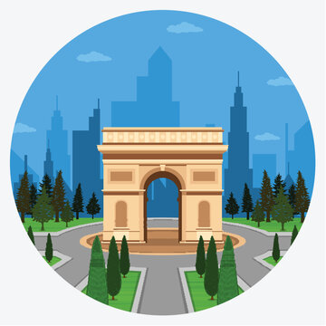 Arc de Triomphe in Paris