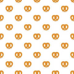 Soft pretzel pattern seamless repeat background for any web design
