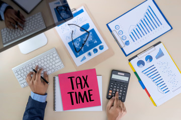 Time for Taxes Planning Money Financial Accounting Taxation Businessman Tax Economy Refund Money