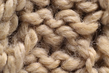 Brown fabric background