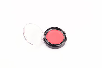 Pink blush isolated