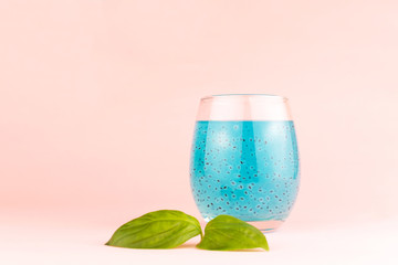 Basil seed drink