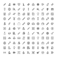 Flat icon set
