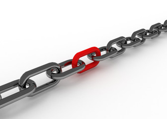 Obraz premium chain concept