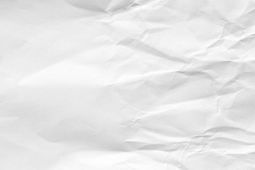The background is white with an old surface, with cracks and kinks. Texture of paper in retro style, crumple.