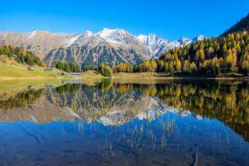 Schöne Spiegelung am Duisitzkarsee