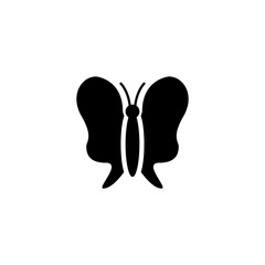 butterfly icon vector