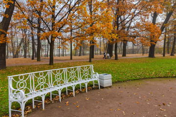 Catherine Park in Pushkin, St. Petersburg, Russia