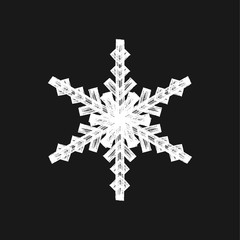Chunky Marker Snowflake