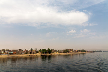 Fototapeta na wymiar Coast of Nile