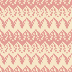 Boho flames texture seamless pattern