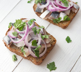 Open sandwich