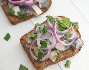 Open sandwich