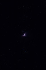 Milky Way stars photographed with astronomical telescope. 