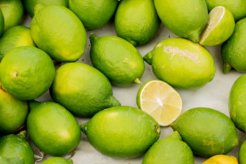 vivid lemon soft focus fruits background texture food concept