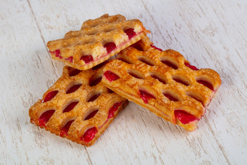 Delicious puff pastry