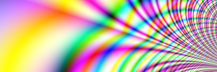 Colorful wave spring bright holiday background