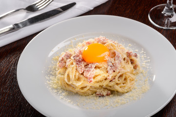 Tasty Carbonara from Italy