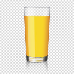glass of orange juice