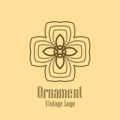 Art Deco vintage logo