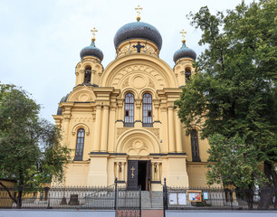  Metropolitan Cathedral of the Holy and Equal-to-the-Apostles Mary Magdalene is a Polish Orthodox cathedral, located at al. Solidarnosci 52 in Warsaw