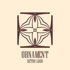 Art Deco vintage logo