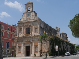 Fototapeta na wymiar Gaeta - chiesa dell'Annunziata