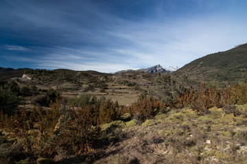 paisaje natural con cielo