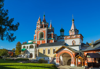 Fototapeta na wymiar Savvino-Storozhevsky Monastery in Zvenigorod - Moscow region - Russia