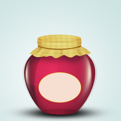 illustration of jam
