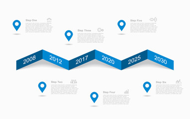 Infographic design template with place for your data. Vector illustration.