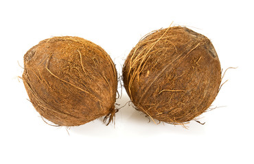 coconut isolated on white
