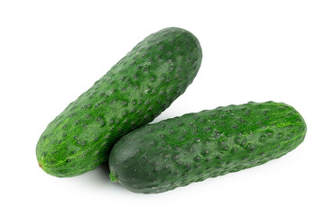 cucumber isolated on white background